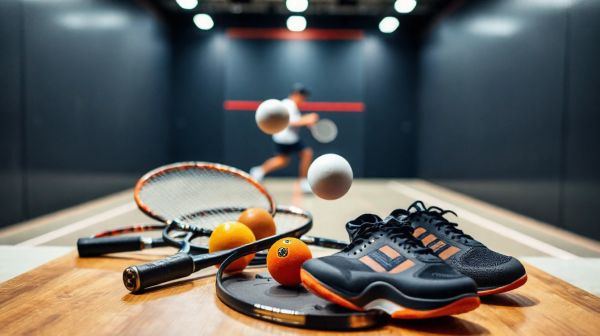 Équipements de squash incontournables pour les fervents joueurs